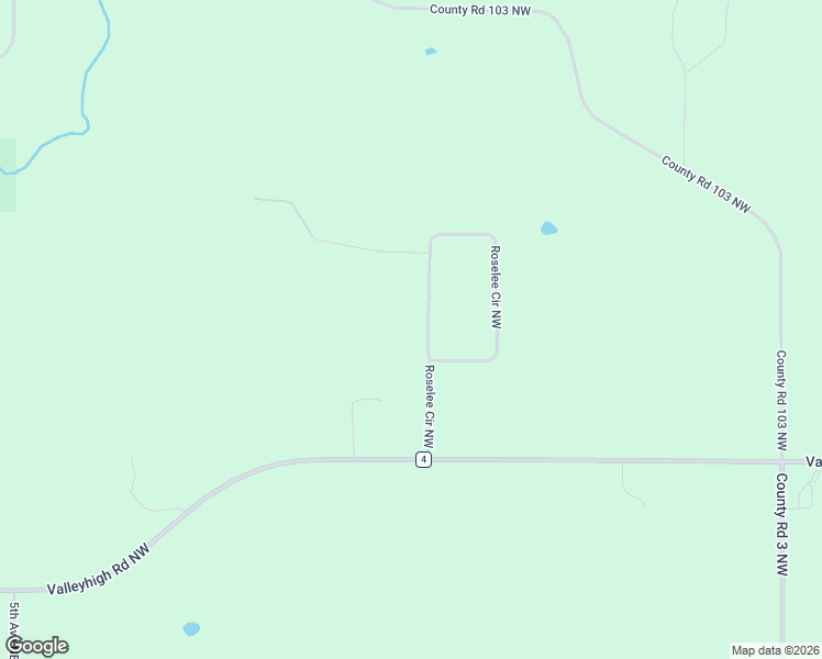 map of restaurants, bars, coffee shops, grocery stores, and more near 5215 Roselee Circle Northwest in Byron