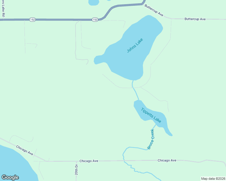 map of restaurants, bars, coffee shops, grocery stores, and more near N2636 Johns Lake Road in Wautoma