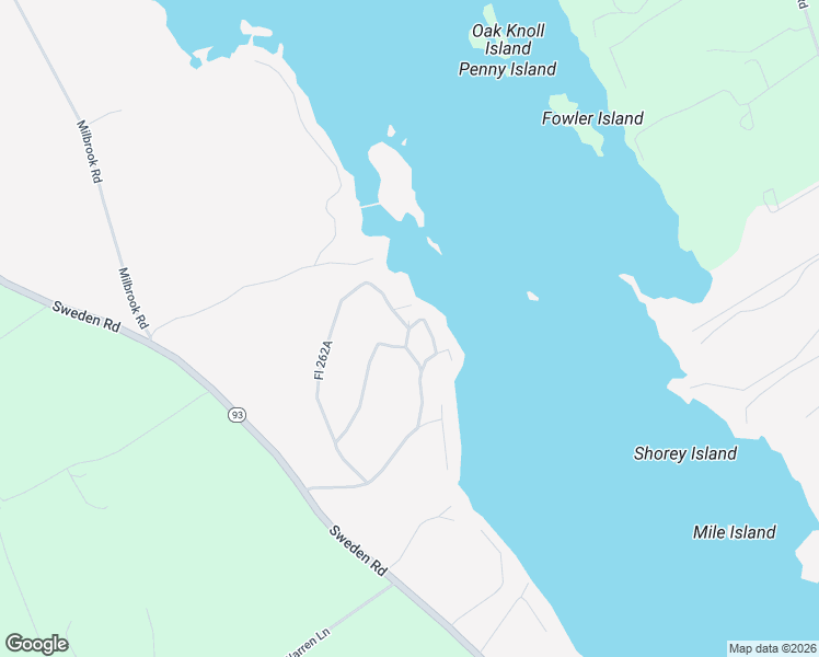 map of restaurants, bars, coffee shops, grocery stores, and more near 111 Holly Loop in Bridgton