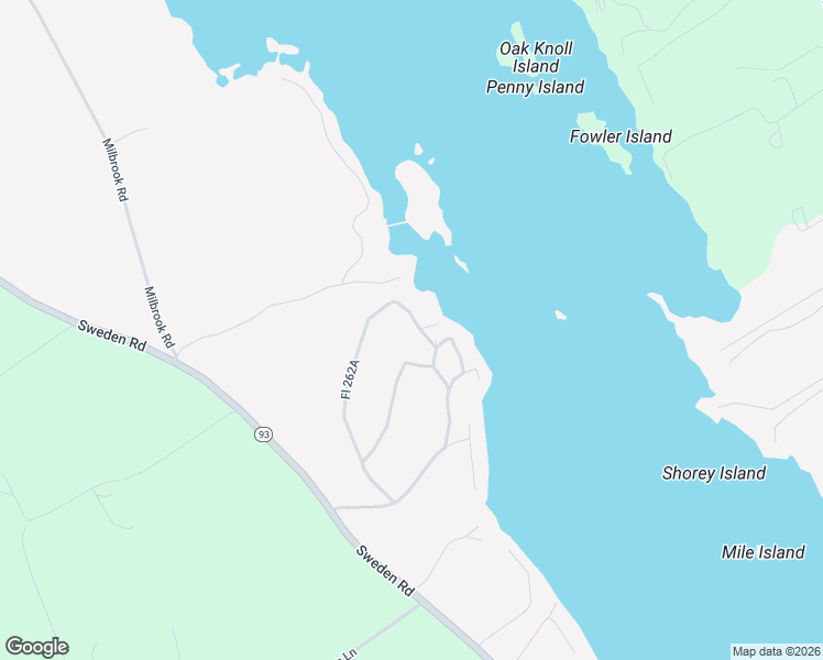 map of restaurants, bars, coffee shops, grocery stores, and more near 111 Holly Loop in Bridgton