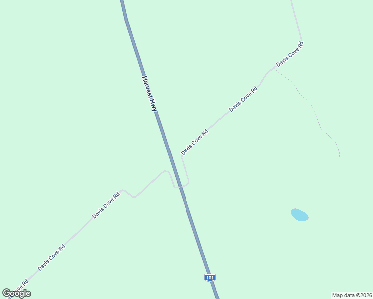 map of restaurants, bars, coffee shops, grocery stores, and more near Davis Cove Road in Mavillette