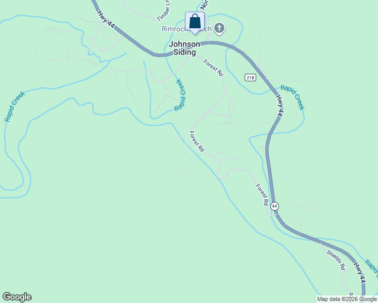 map of restaurants, bars, coffee shops, grocery stores, and more near 13091 Mission Hills Loop in Rapid City