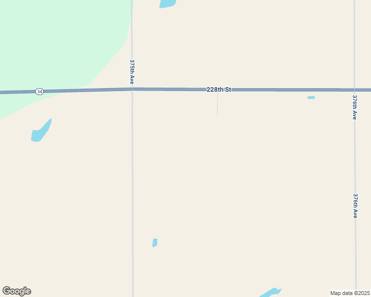 map of restaurants, bars, coffee shops, grocery stores, and more near 37529 South Dakota 34 in Wessington Springs