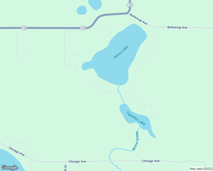 map of restaurants, bars, coffee shops, grocery stores, and more near N2637 Johns Lake Road in Wautoma