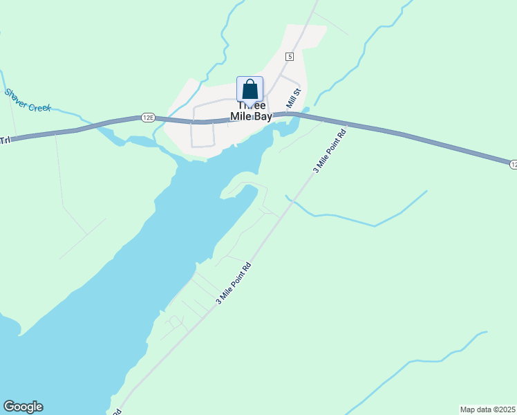 map of restaurants, bars, coffee shops, grocery stores, and more near 8748 Lotts Point Road in Chaumont