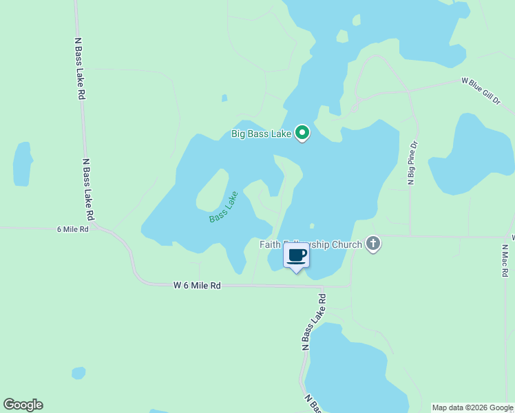 map of restaurants, bars, coffee shops, grocery stores, and more near 8885 West Isle Park Drive in Irons