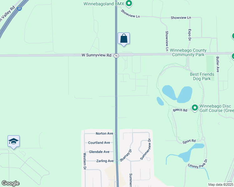 map of restaurants, bars, coffee shops, grocery stores, and more near 4296 Jackson Street in Oshkosh
