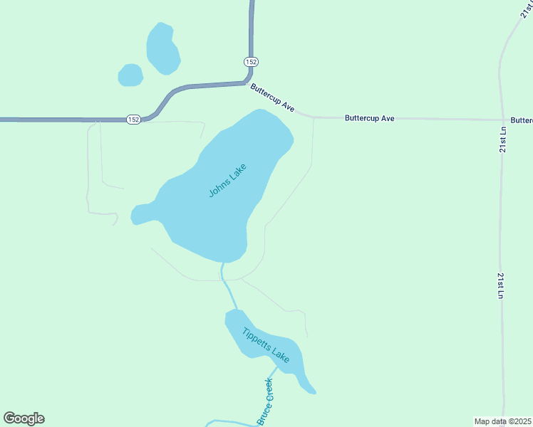 map of restaurants, bars, coffee shops, grocery stores, and more near N2771 Johns Lake Road in Wautoma