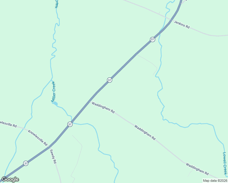 map of restaurants, bars, coffee shops, grocery stores, and more near 28530 New York 37 in Evans Mills