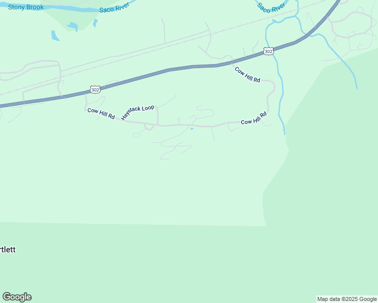 map of restaurants, bars, coffee shops, grocery stores, and more near 50 Ammonoosuc Drive in Bartlett