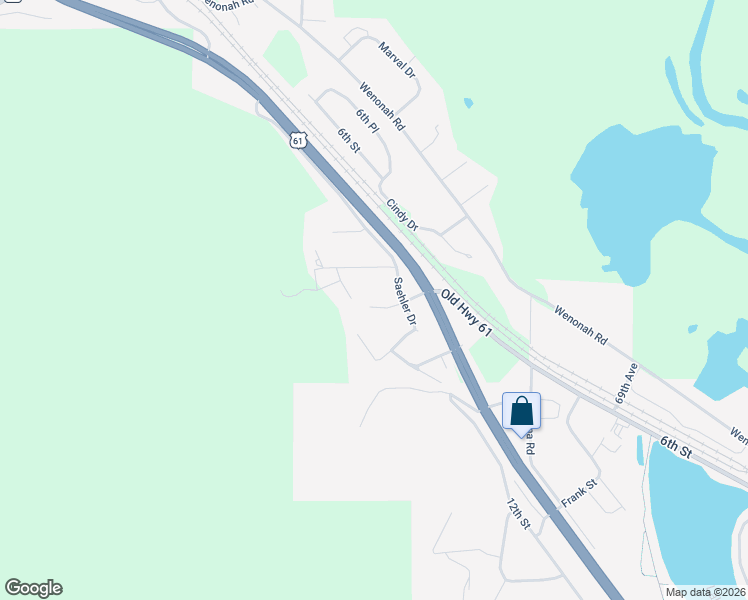 map of restaurants, bars, coffee shops, grocery stores, and more near 285 Harrys Lane in Minnesota City