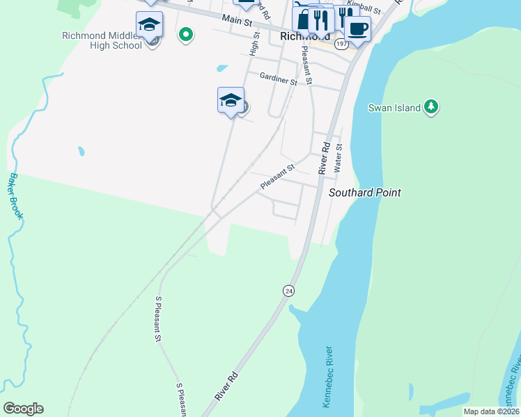 map of restaurants, bars, coffee shops, grocery stores, and more near 3 Apple Valley Dr in Richmond