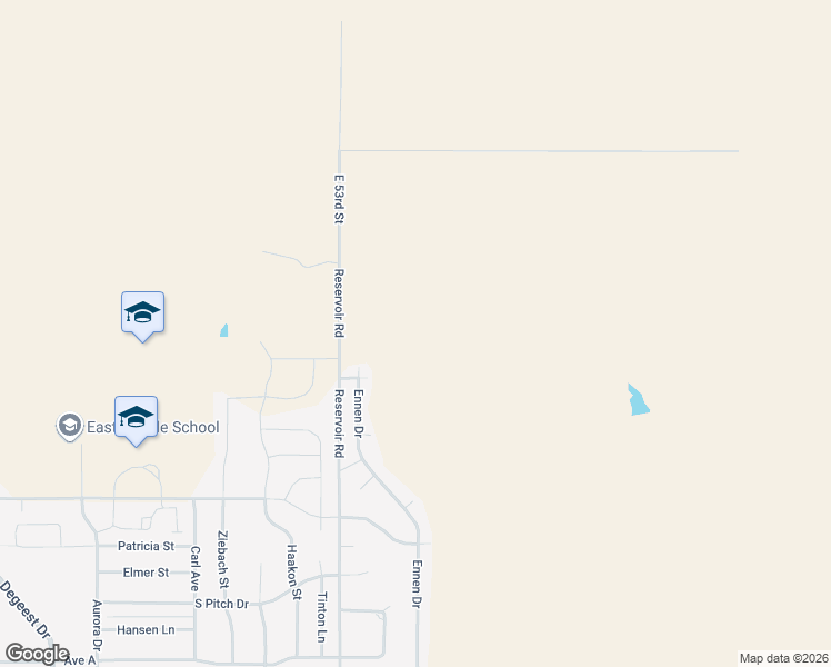 map of restaurants, bars, coffee shops, grocery stores, and more near 430 Ennen Drive in Rapid City