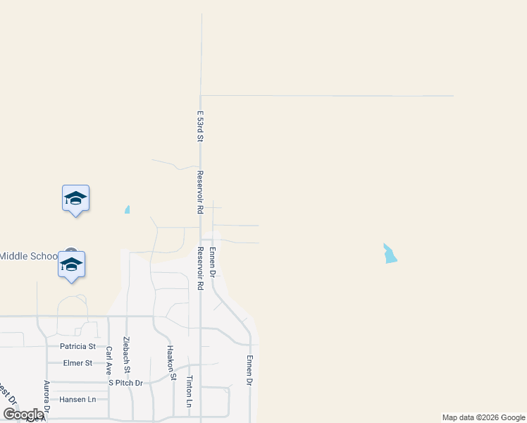 map of restaurants, bars, coffee shops, grocery stores, and more near 430 Ennen Drive in Rapid City
