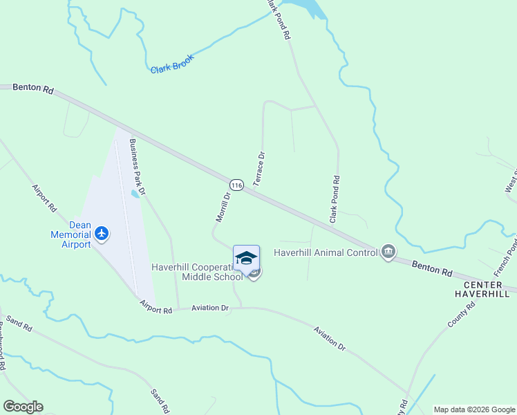 map of restaurants, bars, coffee shops, grocery stores, and more near 802 Benton Road in Haverhill