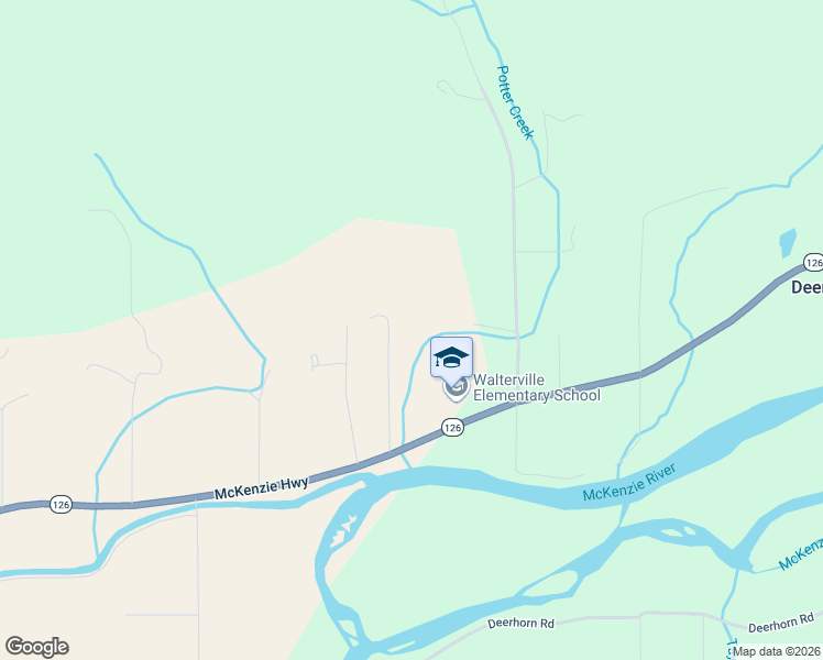 map of restaurants, bars, coffee shops, grocery stores, and more near 88811 Potter Lane in Springfield