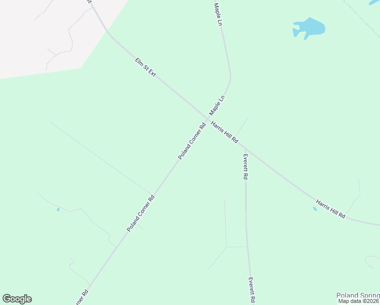 map of restaurants, bars, coffee shops, grocery stores, and more near 420 Poland Corner Road in Poland