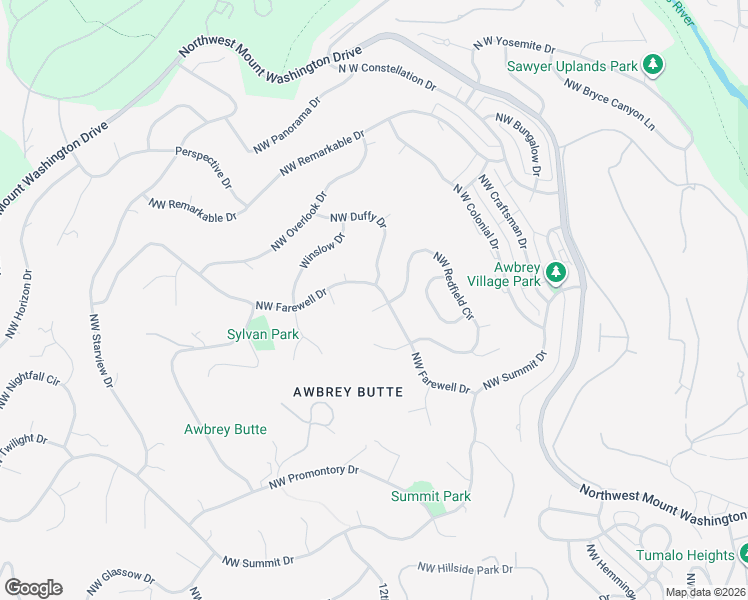 map of restaurants, bars, coffee shops, grocery stores, and more near 1215 Northwest Austin Court in Bend