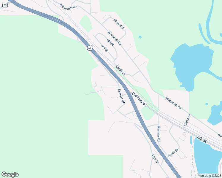 map of restaurants, bars, coffee shops, grocery stores, and more near 285 Harrys Lane in Minnesota City