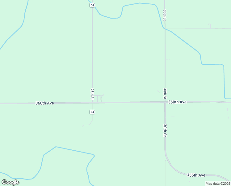 map of restaurants, bars, coffee shops, grocery stores, and more near 2565-2999 360th Avenue in Janesville