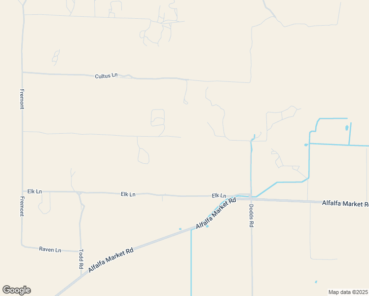 map of restaurants, bars, coffee shops, grocery stores, and more near 25485 Deer Lane in Bend