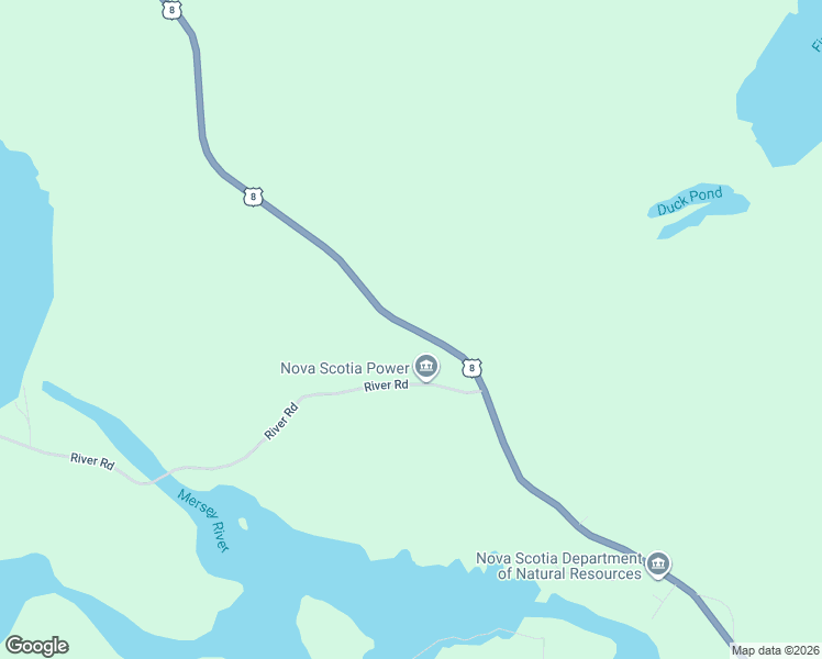 map of restaurants, bars, coffee shops, grocery stores, and more near 692 Nova Scotia Trunk 8 in Greenfield