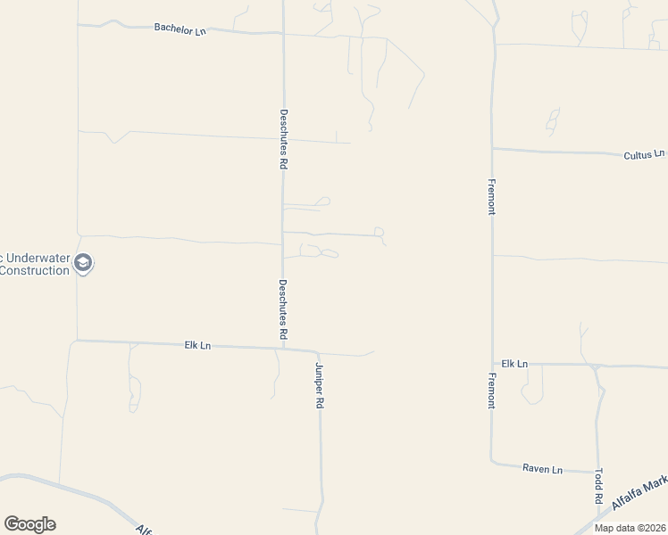 map of restaurants, bars, coffee shops, grocery stores, and more near 62860 Deschutes Road in Bend