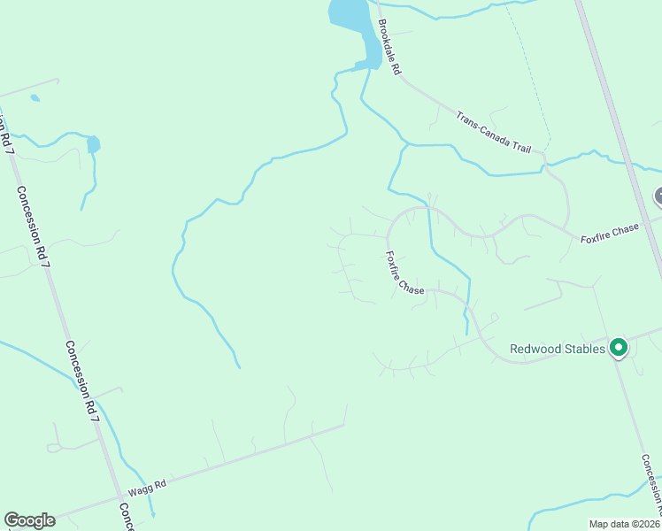 map of restaurants, bars, coffee shops, grocery stores, and more near 10 Oakview Place in Uxbridge