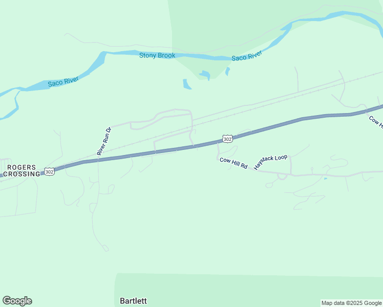 map of restaurants, bars, coffee shops, grocery stores, and more near 775 U.S. 302 in Bartlett