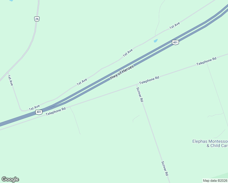 map of restaurants, bars, coffee shops, grocery stores, and more near 16124 Telephone Road in Brighton