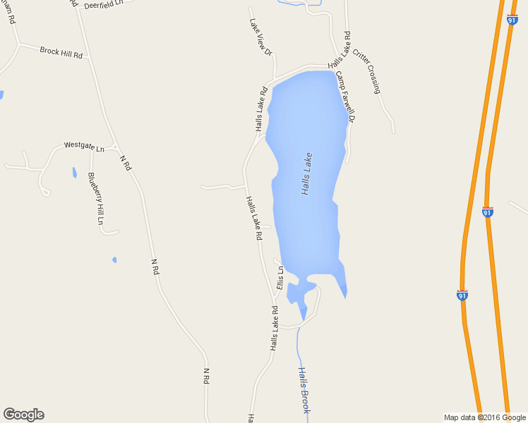 map of restaurants, bars, coffee shops, grocery stores, and more near 1321 Halls Lake Rd in Newbury