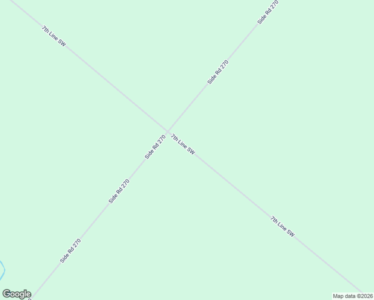 map of restaurants, bars, coffee shops, grocery stores, and more near 077384 7th Line Southwest in Shelburne