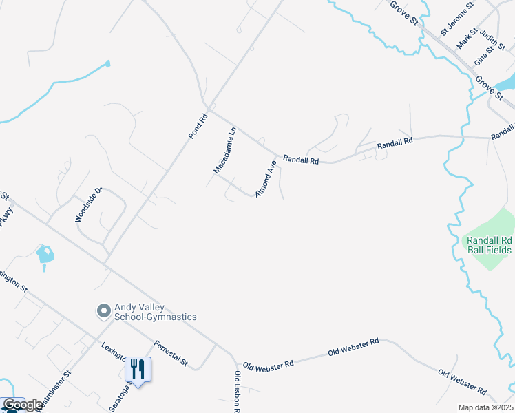 map of restaurants, bars, coffee shops, grocery stores, and more near 58 Tourmaline Drive in Lewiston