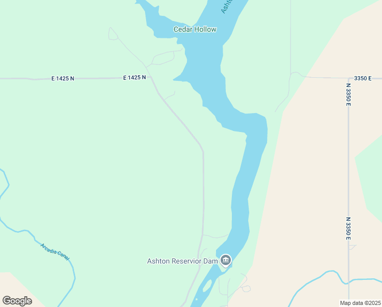 map of restaurants, bars, coffee shops, grocery stores, and more near 1393 Cedar Lake Lane in Ashton