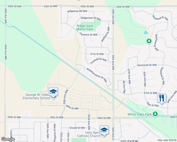 map of restaurants, bars, coffee shops, grocery stores, and more near 5284 Supalla Court Northwest in Rochester