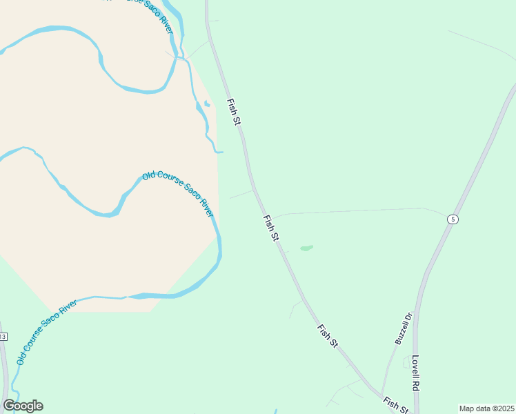 map of restaurants, bars, coffee shops, grocery stores, and more near 154 Fish Street in Fryeburg