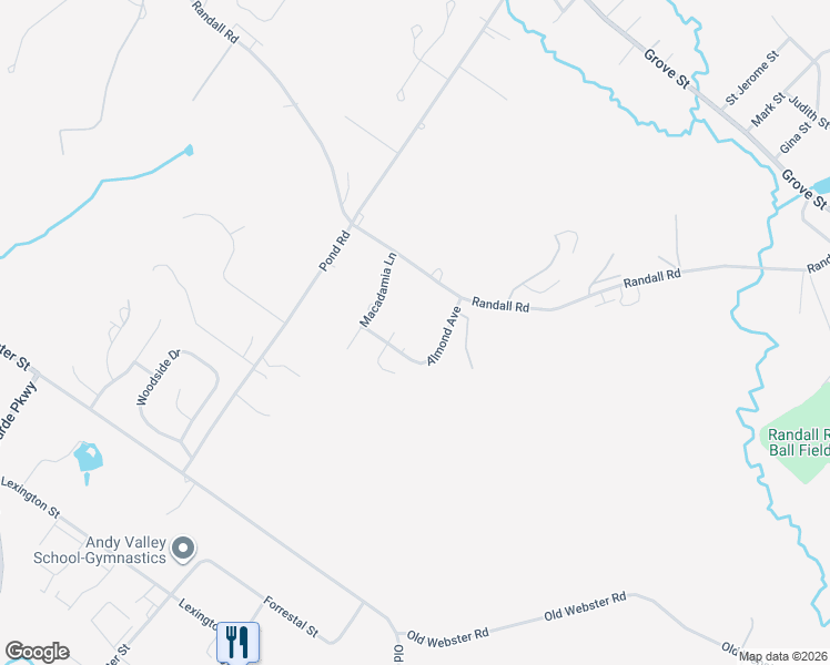 map of restaurants, bars, coffee shops, grocery stores, and more near 20 Arbor Lane in Lewiston
