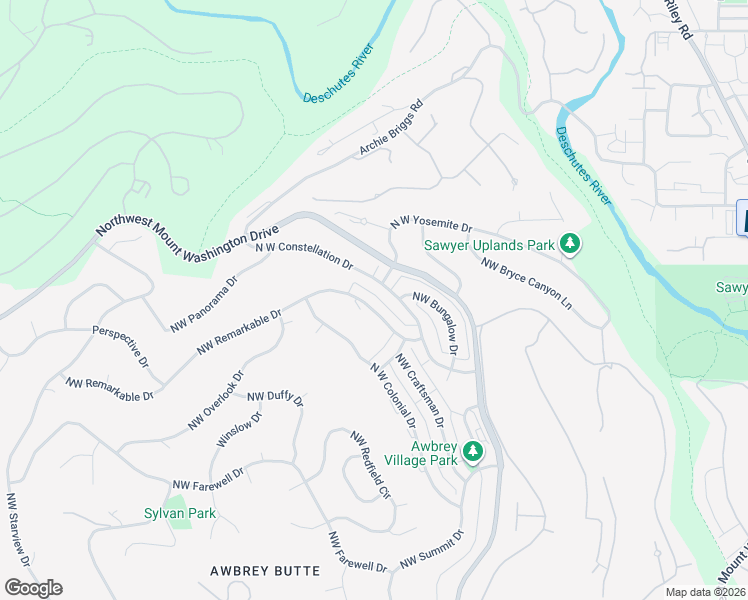 map of restaurants, bars, coffee shops, grocery stores, and more near 1238 Northwest Remarkable Drive in Bend