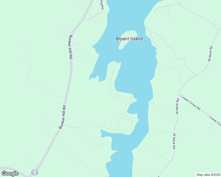 map of restaurants, bars, coffee shops, grocery stores, and more near 195 Milliken Island Road in Newcastle