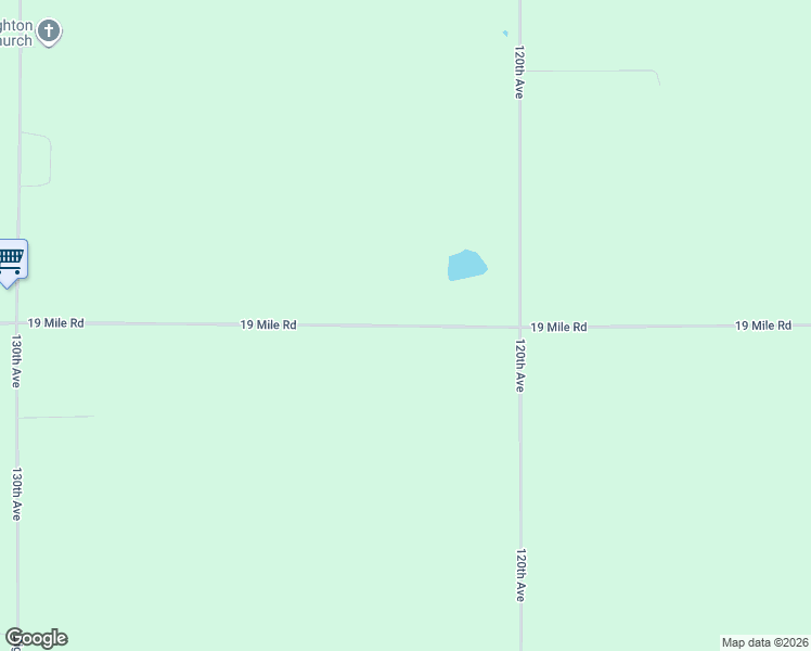 map of restaurants, bars, coffee shops, grocery stores, and more near 12700 19 Mile Road in Le Roy