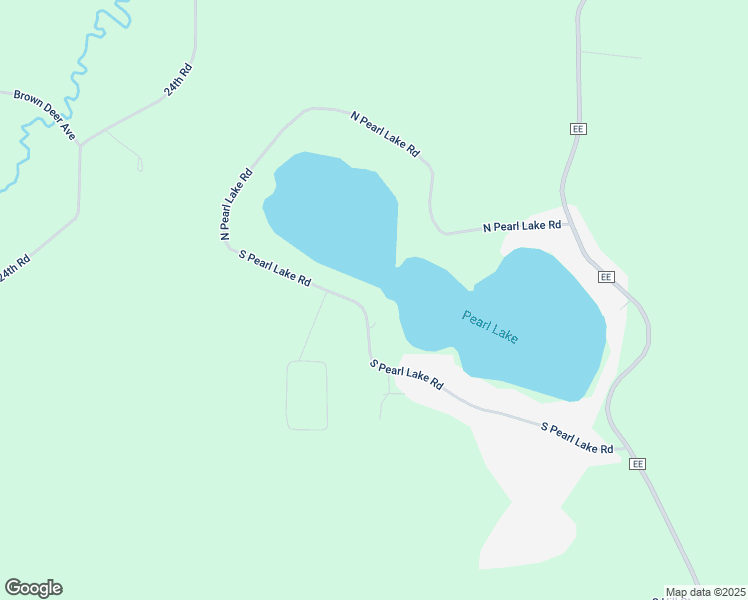 map of restaurants, bars, coffee shops, grocery stores, and more near W4772 South Pearl Lake Road in Redgranite