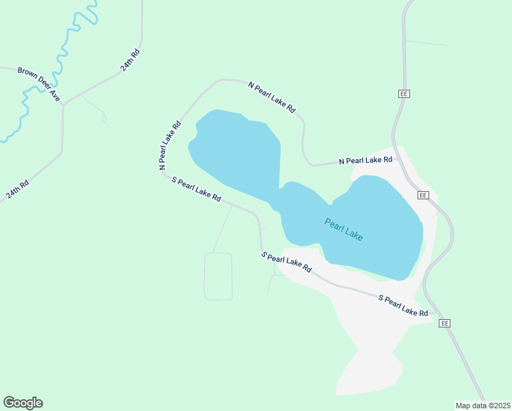 map of restaurants, bars, coffee shops, grocery stores, and more near W4772 South Pearl Lake Road in Redgranite