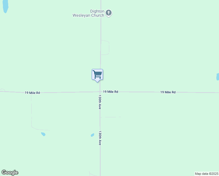 map of restaurants, bars, coffee shops, grocery stores, and more near 12923 19 Mile Road in Le Roy