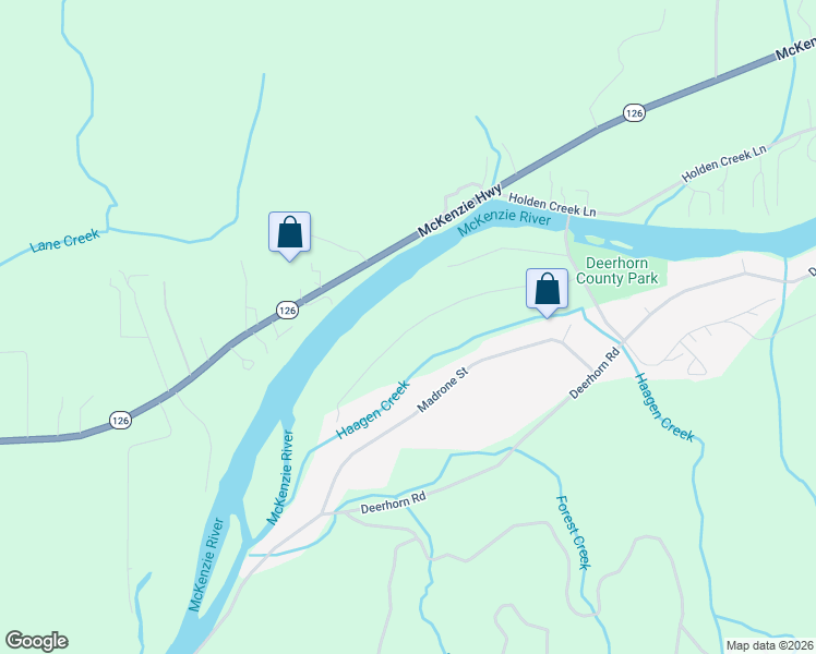 map of restaurants, bars, coffee shops, grocery stores, and more near 89089 Bridge Street in Springfield