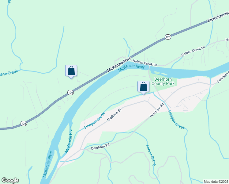 map of restaurants, bars, coffee shops, grocery stores, and more near 89089 Bridge Street in Springfield