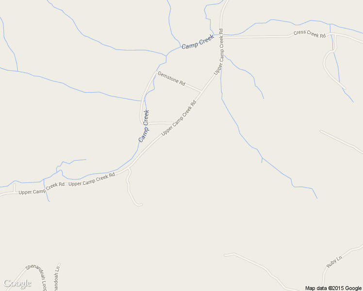 map of restaurants, bars, coffee shops, grocery stores, and more near 38204 Upper Camp Creek Road in Springfield