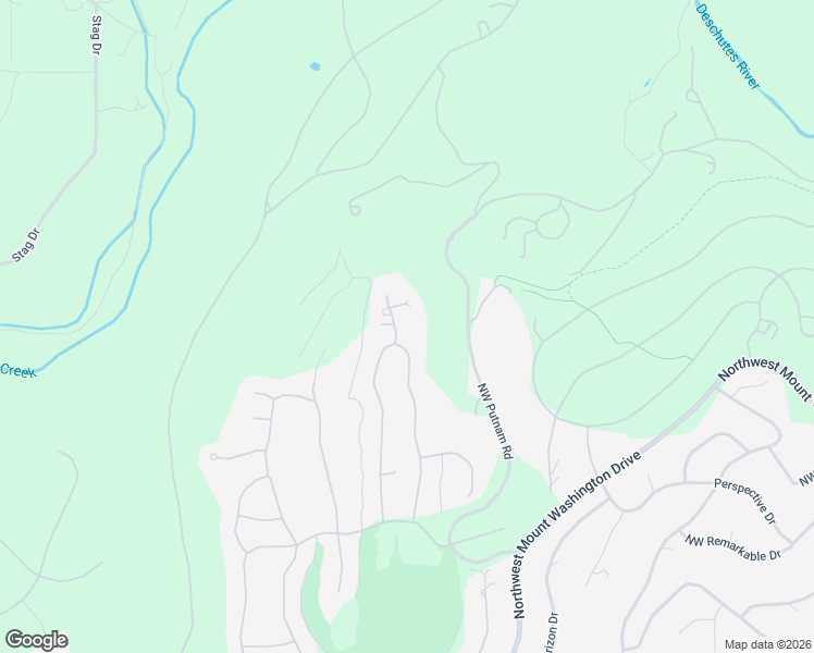 map of restaurants, bars, coffee shops, grocery stores, and more near 3602 Northwest Cotton Place in Bend