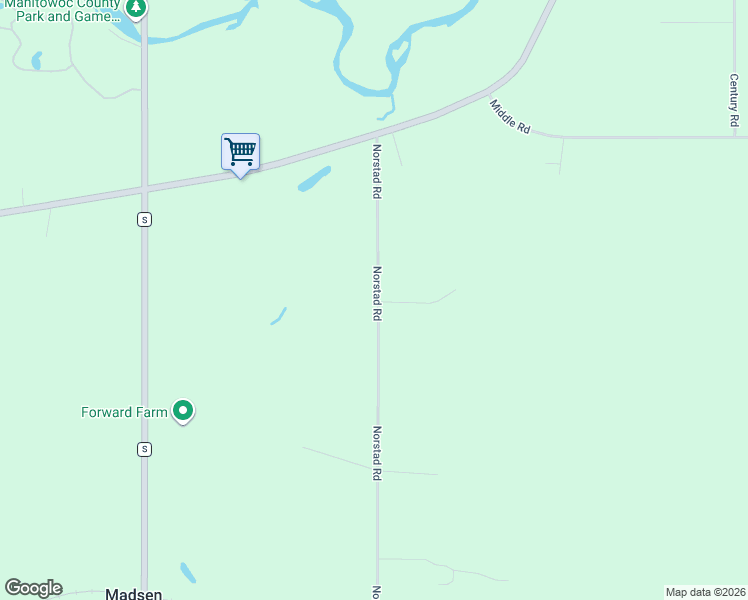map of restaurants, bars, coffee shops, grocery stores, and more near 618 Norstad Road in Manitowoc