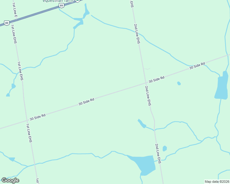 map of restaurants, bars, coffee shops, grocery stores, and more near 487233 30 Side Road in Shelburne