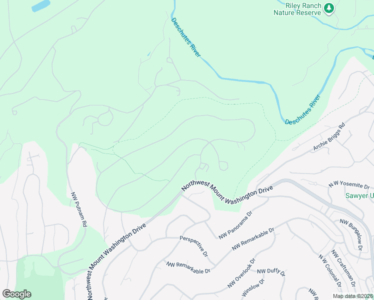 map of restaurants, bars, coffee shops, grocery stores, and more near 1837 Northwest Wild Rye Circle in Bend